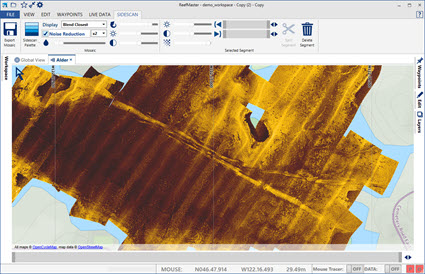 Sidescan Mosaic